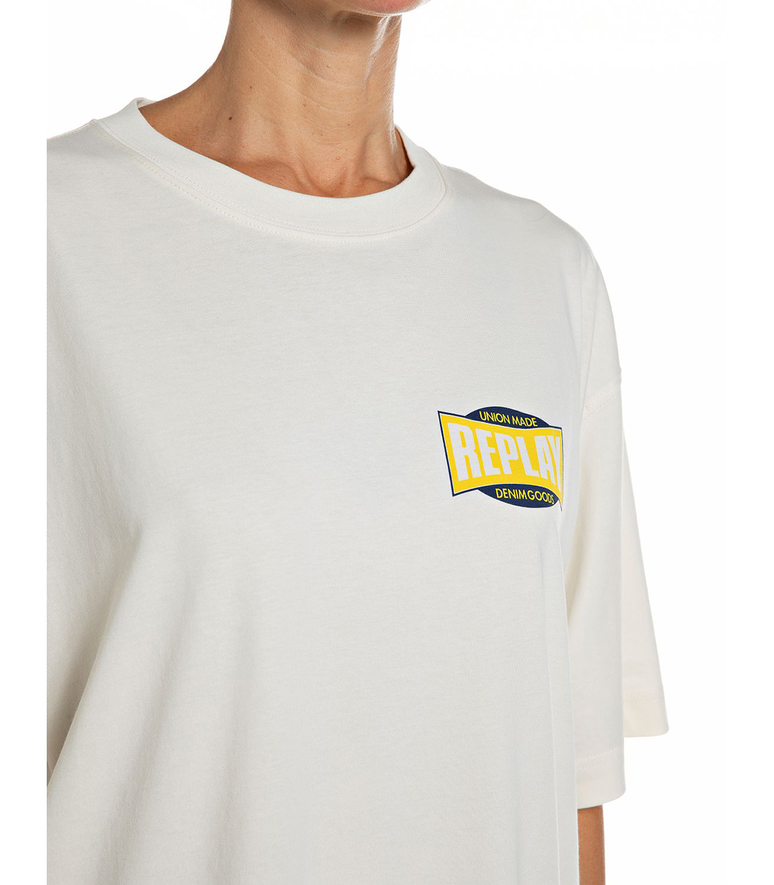 バックプリント オーバーサイズ Tシャツ 詳細画像 ホワイト 3